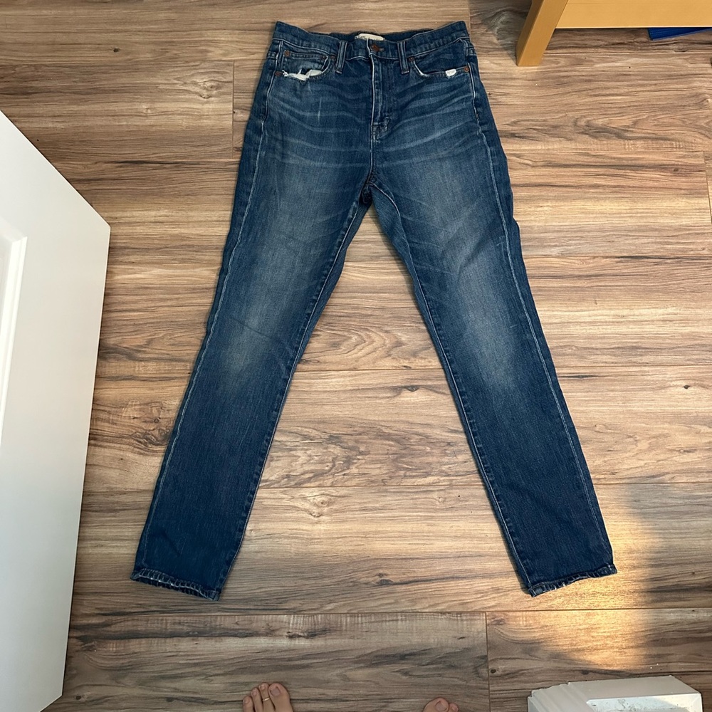 Madewell The High Rise Slim Boyjean size 27